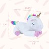 PixieCrush Unicorn Stuffed Animals with Babies Inside - 5-Piece Set of Mommy and Baby Unicorn Plush for Imaginative Play - Soft Cuddly Companion for Kids - Stuffed Animals for Girls Ages 3 to 8 Years