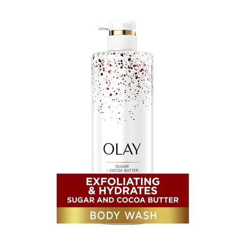 Olay Sugar + Cocoa Butter Body Wash, 20 fl oz