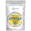 Ultra Omega 3-6-9 3600mg Perserv, 300 Burpless Softgels | Lemon Flavor – Blend of Fish, Flaxseed, Borage Oils | Bioavailable Source, Non-GMO, No Gluten, Mercury Free