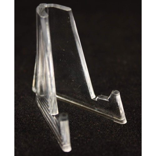 200 DISPLAY STANDS EASEL for Sports Trading Cards Holders Coins CLEAR ACRYLIC