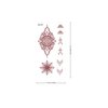 10 Sheets Henna Tattoo Kit, Henna Tattoo Stickers for Women Wedding Party Decorations (Henna Tattoos) 646