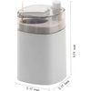 Toothpick Holder Dispenser, Pop-Up Automatic Toothpick Dispenser, Toothpick Storage Box (Grey)