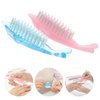 Ipetboom 4pcs Dolphin Nail Brush Foot Pedicure Kit Nail Manicure Kit Remover for Feet Nail Scrub Brush Foot Hard Skin Remover Kids Nail Brush Manicure Tools Clean Animal Plastic