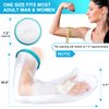 VESKIMER 2024 Upgraded Waterproof Arm Cast Cover for Shower Arm Long Full Watertight Seal Protector to Keep Wound & Bandages Dry - Reusable Cast Protector, Cast Bag, Cast Sleeve