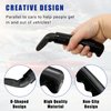 Augeny Car Door Handle for Elderly, Multifunctional Portable Vehicle Assist Support Handle, Automotive Door Assist Bar Helps Get Out, Universal Assistive Device for Seniors, Handicapped (Black)