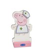 Peppa Pig Magnetic Wood Dress Up Doll. Includes 26 Colorful Magnetic Wood Pieces and Wooden Storage Box. Encourages Creative Play with Mix and Match Fun for Preschoolers and Kids Ages 3 and over.