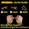 Glow Critters and Halloween Trick or Treat - Glow Sticks Party Favors - Glow in The Dark Party Supplies - 60 Count