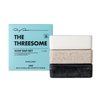 MARLOWE. x Danny Duncan No. 069 The Threesome Set, Santal Body Scrub Soap Bar 7 Oz, No. 105 Moisturizing Soap 7 Oz & No. 106 Charcoal Soap Bar 7 Oz, Paraben & Sulfate Free