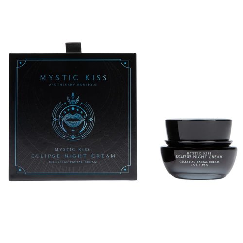 Mystic Kiss Eclipse Night Cream for Face I Midnight Wrinkle Cream for Women I PM Moisturizer I Ni...