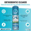 Orthodontic Cleaner by OAP Cleaner | Retainer Cleaner, Denture Cleaner, and Mouth Guard Cleaner | 60 Second Foam Cleanser | Paraben, Sulfate and Triclosan Free | 44.3 mL, 3 Bottles