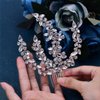 DIMNIE Wedding Hair Comb Rhinestone Bridal Headpiece Sparkling Wedding Hair Accessories for Women and Girls