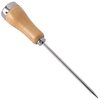 Stainless Steel Ice Pick Punch Kitchen Tool Wooden Handle Metal Cover