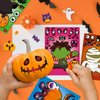Halloween Stickers for Kids 72pcs DIY Craft Stickers for Halloween Activities Gifts Make a Face Stickers Party Game Halloween Stickers Bulk and Party Favors Supplies for Children