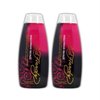 Lot 2 Ed Hardy Hollywood Bronze Indoor Tanning Lotion Accelerator Bronzer Dark