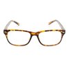 Incredible Bargains The Williamsburg BIFOCAL Unisex Retro Square Reading Glasses + 1.75 Yellow Tortoise