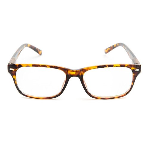 Incredible Bargains The Williamsburg BIFOCAL Unisex Retro Square Reading Glasses + 1.75 Yellow Tortoise