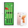 Juboury Golf Pen Set, Mini Desktop Golf Ball Pen Gift Set with Putting Green, Flag,3 Golf Clubs Pens & 2 Balls, from Daughter Son Wife