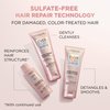 L'Oreal Paris EverPure Sulfate-Free Vegan Hair Care Kit - Shampoo and Conditioner to Strengthen and Repair Hair Bonds (Packaging May Vary)