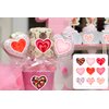 WhatSign Valentines Day Stickers 216Pcs Valentine Stickers for Kids Valentines Day Heart Stickers Valentines Party Decorations Stickers Gifts for Kids Classroom Crafts Birthday Valentines Party Favors