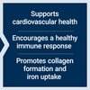 Life Extension Vitamin C and Bio-Quercetin®, cardiovascular health supplement, immune support, highly absorbable, quercetin, vitamin C, gluten free, non-GMO, vegetarian, 60 tablets