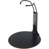 Plymor DSP-25B Black Adjustable Action Figure Stand, fits 4.5, 5, and 5.5 inch Action Figures, Waist is 1 to 1.5 inches wide, 3 to 3.5 inches around, Pack of 6