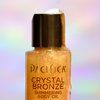 Pacifica Bronzing Body Oil | Crystal Bronze Shimmering Oil, Sparkly Hydrating and Nourishing Shimmer Scented Bronzing Drops, Vanilla, Coconut | Vegan and Cruelty Free