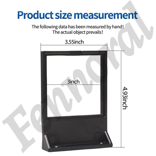 Fennoral 4 Pack Wall Mount/Wars Helmet Display Shelf for Lego Star Wars Helmet Compatible with All Standard Lego Helmets, Sturdy and Sleek - Black