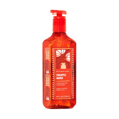 Bath & Body Works Pineapple Mango Hand Soap, Cleansing Gel, 8 Fl Oz (Pineapple Mango)