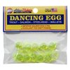 Atlas Mike's Bag of Dancing Salmon Fishing Bait Eggs (Pack of 10), Yellow