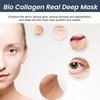 AQILUN Deep Collagen Anti Wrinkle Lifting Mask, Coco Beauty Bio Collagen Mask, Deep Hydrating Firming Overnight Hydrogel Mask, Pore Minimizing, Elasticity Improvement(10PCS)