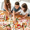 WATINC Fall Leave Scarecrow Sticker Art Craft - Autumn Scarecrows Head DIY Craft Kit, Maple Leaves Pumpkins Thanksgiving Party Preschool Classroom Activity Favors Supplies for Kids Teens (12Pcs)