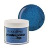 Cuccio Colour Powder Nail Polish - Lacquer For Manicures And Pedicures - Highly Pigmented Powder That Is Finely Milled - Durable Finish With A Flawless Rich Color - Deep Blue W/Blue Mica - 1.6 Oz