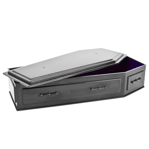 Gray Coffin for Wrestling Action Figures