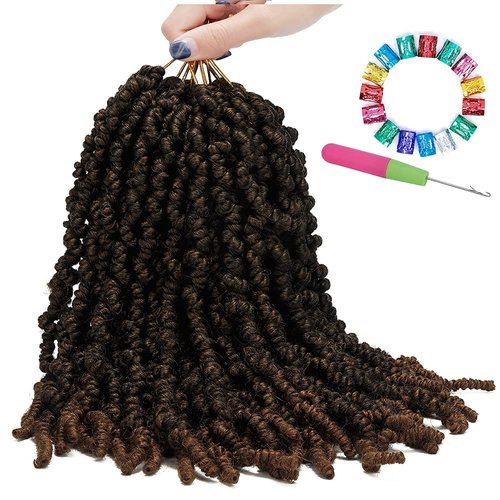 Spring twist Crochet Braids Hair Synthetic Crochet Hair Extensions 10 inch 15 strands/pack Crochet Twist Braids