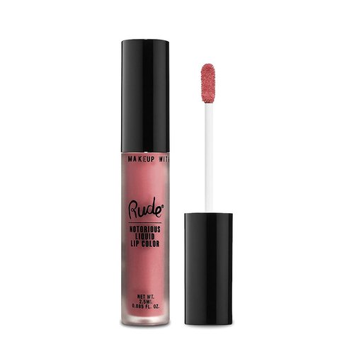 Rude Cosmetics Notorious Rich Long Liquid Lip Color - Going Topless Lipstick Women 0.1 oz