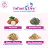 Infant Dry All Natural Baby Powder 5oz - Gentle Formula Talc Free, All Natural and Unscented Dusting Powder for Sensitive Baby Skin