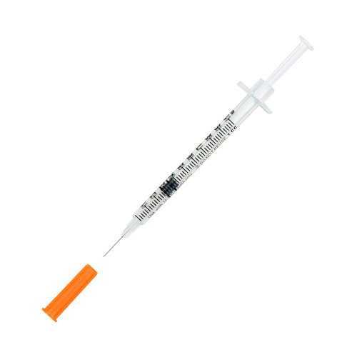Brandzig Insulin Syringes 30G 1cc 1/2" 30-Pack