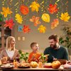 Fall Decorations Autumn Thanksgiving Decoration Maple Leaf Fall Themed Party Supplies Hanging Foil Swirl Decor for Home Ceiling Party Favors