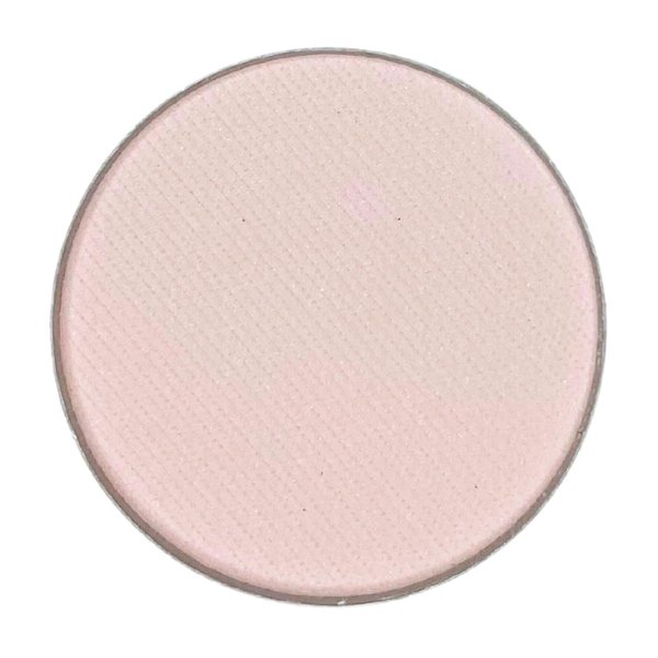 Honeybee Gardens Pressed Powder Eye Shadow Single Refill, Porcelain, Matte Very Pale Pink, Long-Wearing, Creaseproof Mineral Color With Botanicals, 1.2g