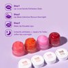 ANRCOLLECT Lip Scrub & Lip Mask - Overnight Treatment Lip Care Kits with 2 Lip Exfoliator & 2 Sleeping Lip Balm, Intense Hydration Lip Set for Dry Chapped Cracked Lips, Exfoliate & Moisturize (4 Pack)