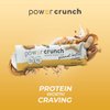 Power Crunch Whey Protein Bars, High Protein Snacks with Delicious Taste, Peanut Butter Cream, 1.4 Ounce (12 Count)