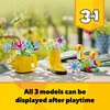 LEGO Creator 3 in 1 Flowers in Watering Can Building Toy, Transforms from Watering Can to Rain Boot to 2 Birds on a Perch, Fun Animal Toy for Kids, Birthday and Nature Toy for Girls and Boys, 31149