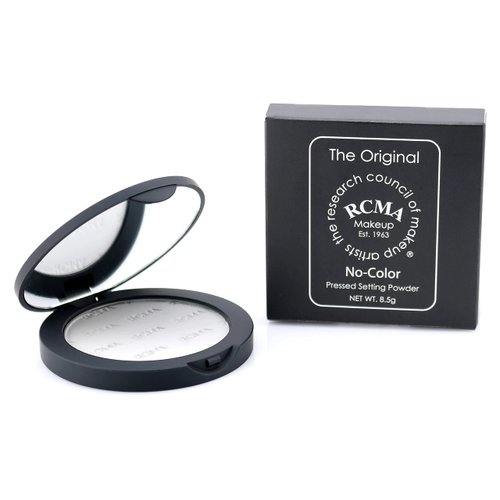 RCMA Makeup No Color Pressed Powder | Setting Powder | Vegan | Flawless Finish | Lasting Perfection | Everyday or Professional Makeup | 0.29 oz