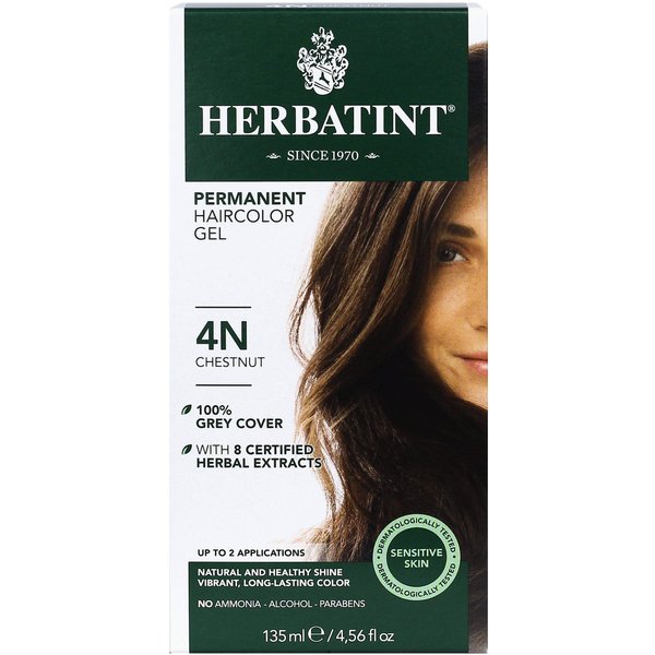 Hair Color 4N Chestnut Kit By Herbatint
