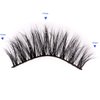 3D Mink False Eyelashes Pack Real Siberian Luxurious Messy Cross Dramatic Lightwight Soft Mink Fake Eyelashes Set 5 Pairs A10-5（The New)