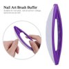 Nail Buffers Blocks For Nails,Manicure Polishing Kit,Nail Art Buffing Cream+Nail Brush Buffer+Polishing Strip Nail Care Tools Set for Professional Manicure Pedicure Salon