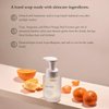 PUREBBLE Citrus Yellow Foaming Hand Wash with Hyaluronic Acid, Botanical Extract, Lemon Scent | Gentle, Hydrating, Luxurious Formula | For Kitchen and Bathroom | Cruelty Free Sulfate Free | 300ml