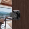 Mechanical Password Lock Solid revolving Door Lock/pet Door Lock, Cabinet Furniture, Windows, Bathroom