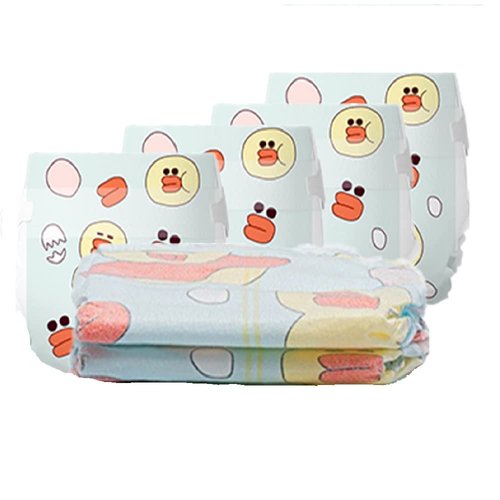 Reborn Baby Dolls Diapers for 18-24 inch Newborn Doll- 6-Piece Pack