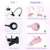 AORAEM LED Nail Lamp Portable Gooseneck Plug in Lamp Gel Light Nail Dryer Gel Polish Light Professional Nail Light for Gel Nail Home DIY